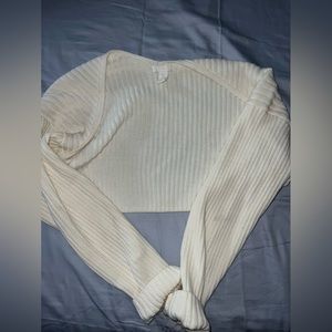 H&M Cropped Cardigan Sweater
